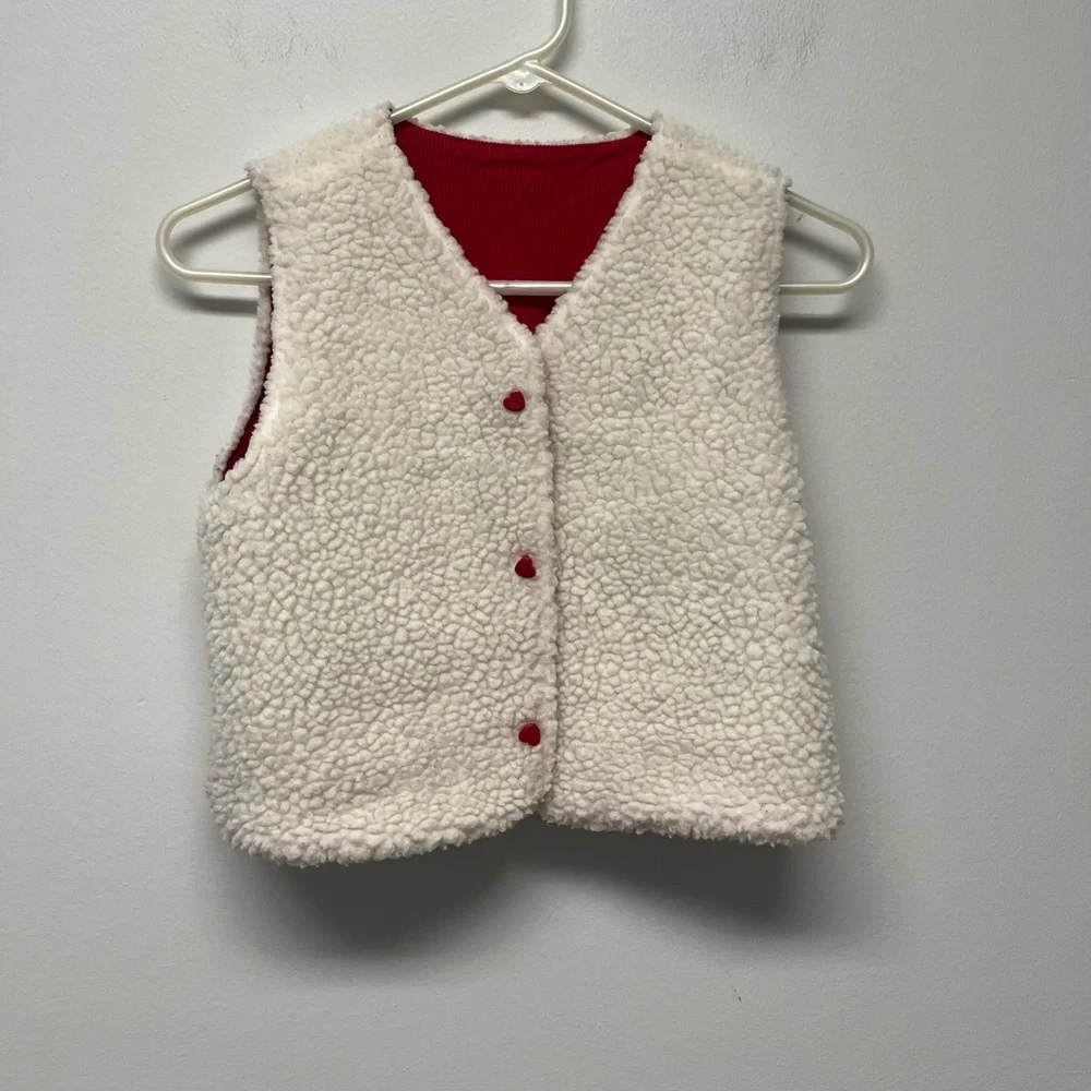 Vintage Reversible Girls Gymboree Vest